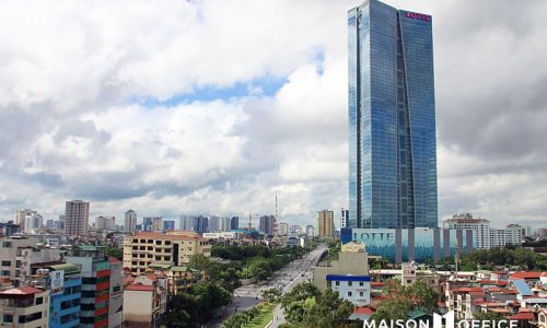 Cho Thuê Văn Phòng Hạng A Tại Toà Lotte Center – 59 Liễu Giai . Văn Phòng Chuyên Nghiệp , Diện tích từ 200 m2 đến 1000m2